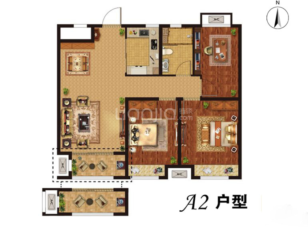 济南中新国际城户型图图片